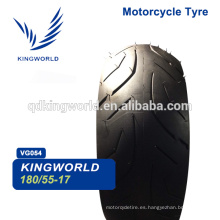 Neumático de motocicleta 4.50-17 80 / 100-17 100 70 17.180 / 55-17 110/90 17 Opción de calidad del neumático de motocicleta Elección del proveedor